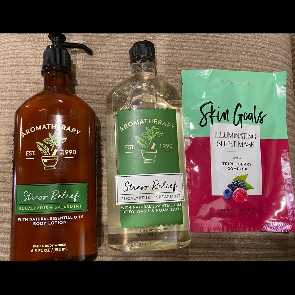 🍀NEW🍀 Bath and Body Works STRESS RELIEF